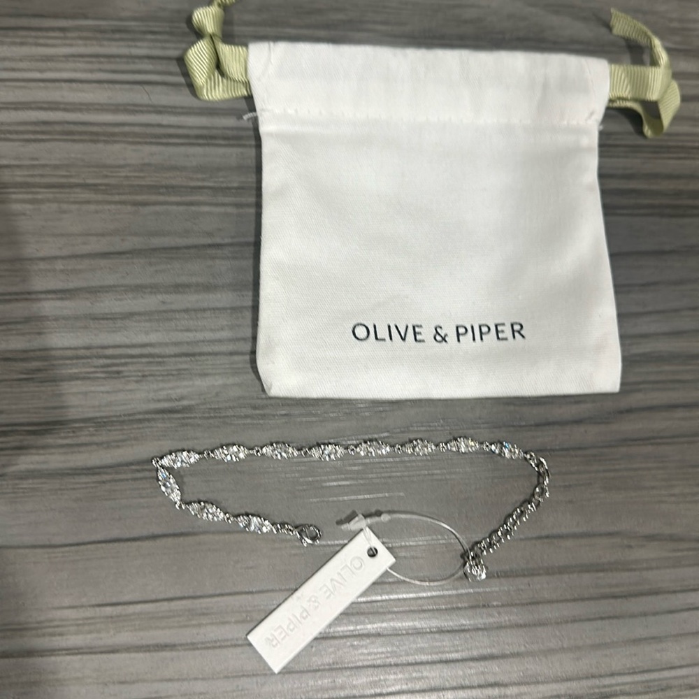 Olive & Piper Mini Chloe Silver Bracelet